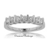 0.85 Ct Women's Round Cut Diamond Wedding Band Ring 14k